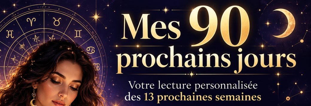 Mes 90 prochains jours : votre lecture personnalisée des 13 prochaines semaines